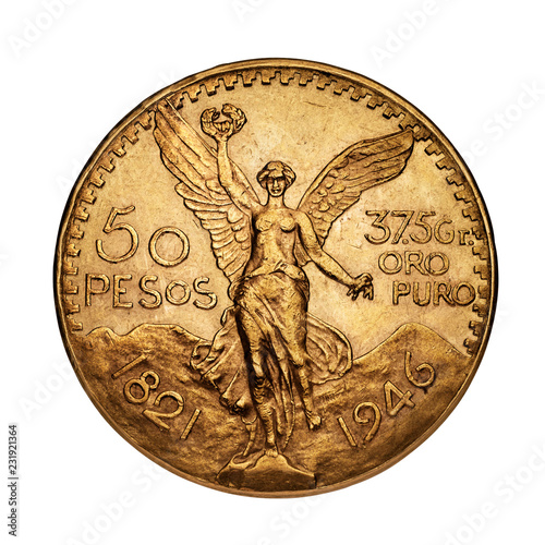 Goldmünze 50 Pesos Mexicanos
