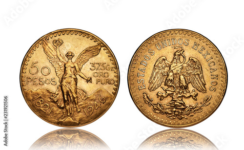 Goldmünze 50 Pesos Mexicanos