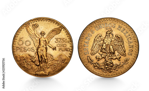 Goldmünze 50 Pesos Mexicanos