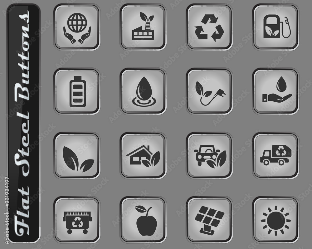 alternative energy icon set alternative energy icon set