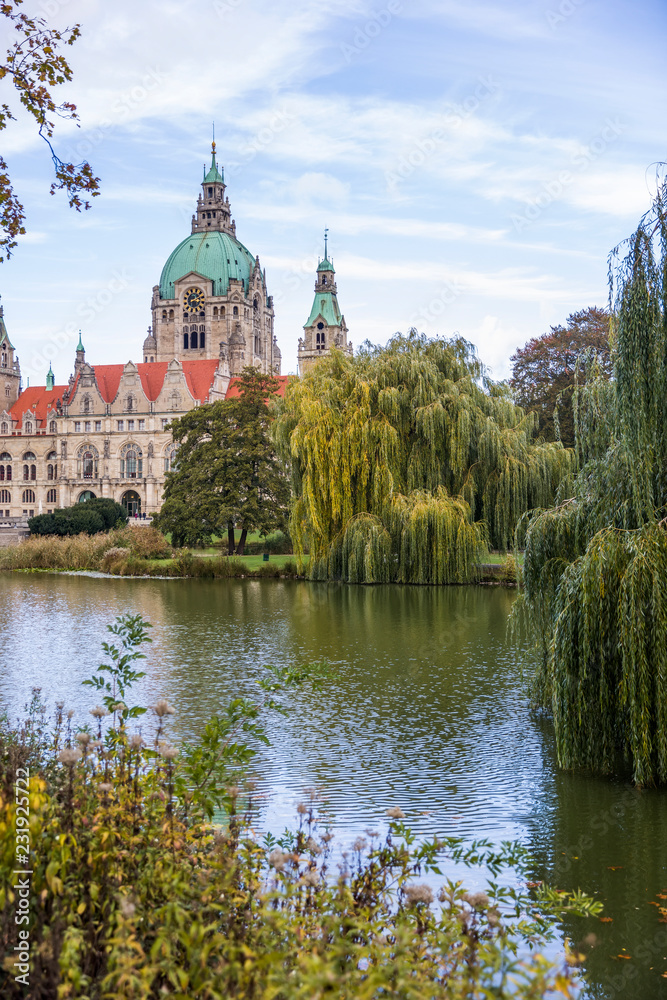 New Town Hall in Hanover, Germany