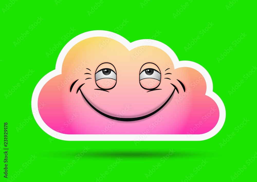 Abstract cloud technology in the future background Abstract cloud technology in the future background