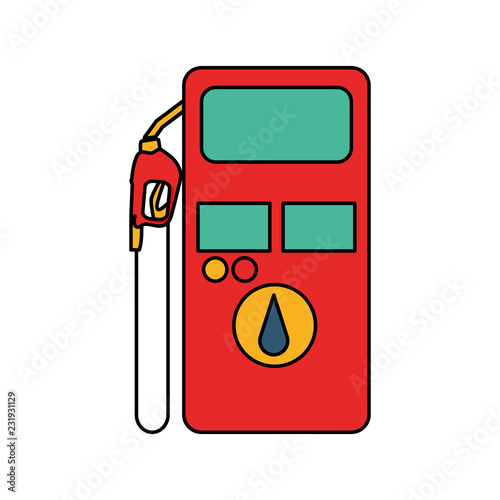 gasoline dispenser service station
