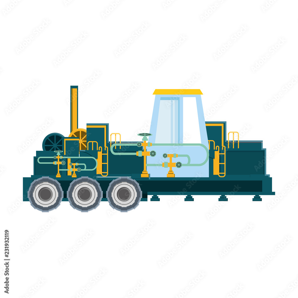 Fototapeta premium vehicle for transportation petroleum