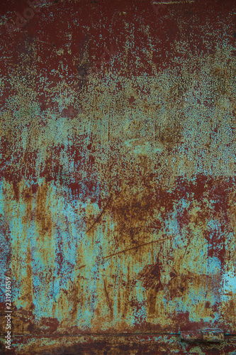 Rusty metal texture background. Vintage grunge effect.