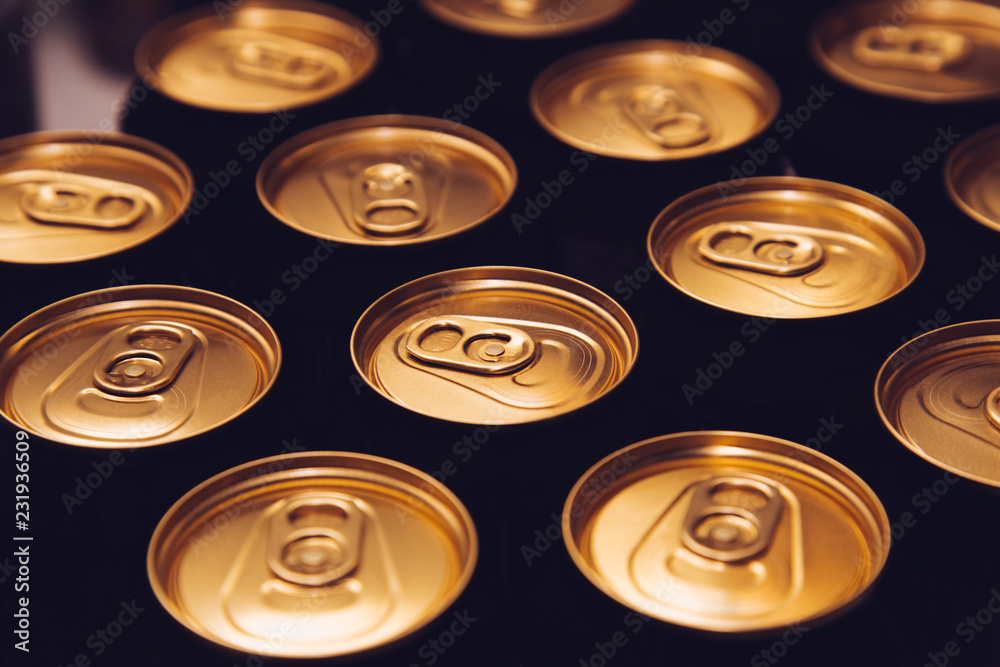 metal beer cans background black gold metal beer cans background black gold