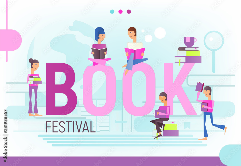 Concept for Book Festival Concept for Book Festival