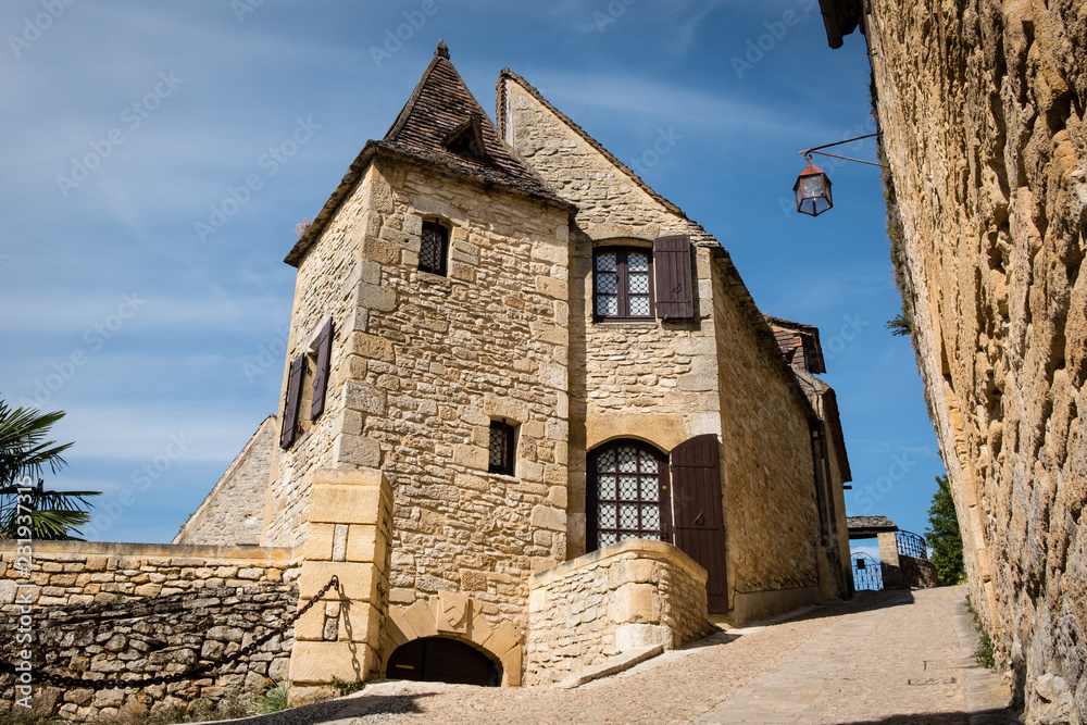 Belle maison d'un village de France en Dordogne