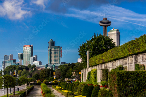 Niagara falls on the canadian side