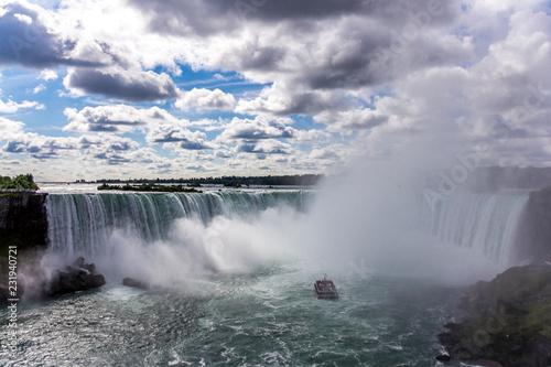 Niagara falls on the canadian side