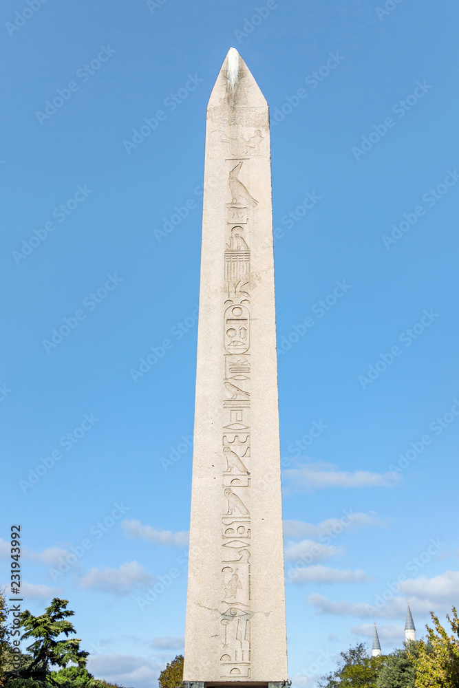 Obelisk of Theodosius pillar in Istanbul