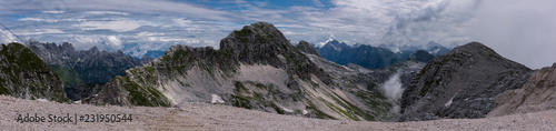 Mountain panorama (Slovenia, Europe)