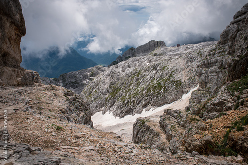 Mountain panorama (Slovenia, Europe)