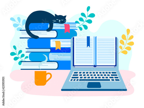 Online training, exam preparation, online library
