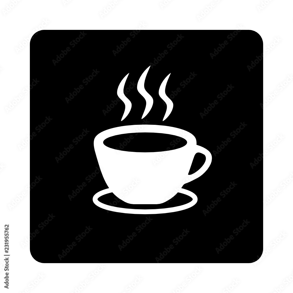 Obraz premium kawa ikona