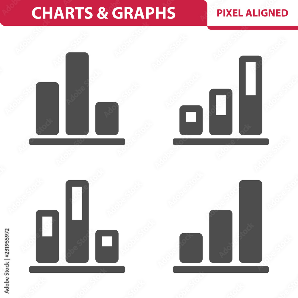 Charts & Graphs Icons