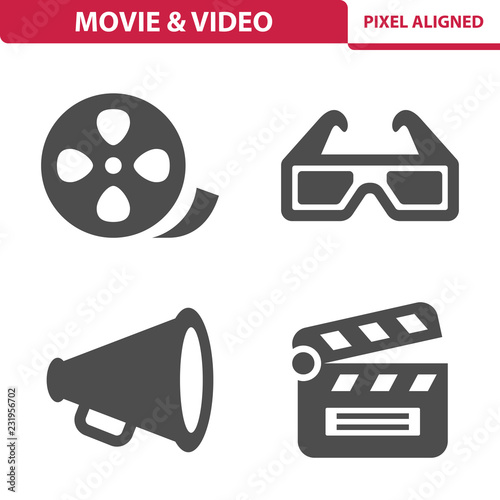 Movie & Video Icons