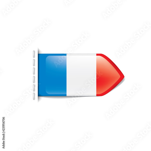 Free Download France flag, vector illustration on a white background. - GFXLoad