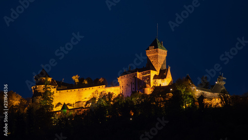 Burg Hohk  nigstein im Elsass  Frankreich