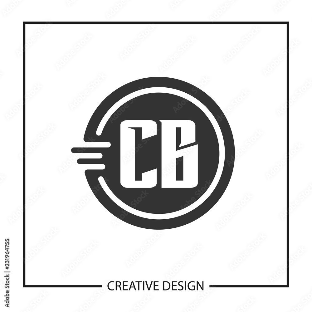 Initial Letter CB Logo Template Design Vector Illustration Initial Letter CB Logo Template Design Vector Illustration