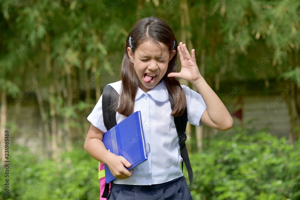 Insane School Girl Wearing School Uniform Insane School Girl Wearing School Uniform
