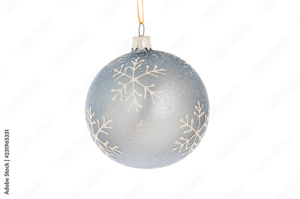 Snowflake Christmas bauble Snowflake Christmas bauble