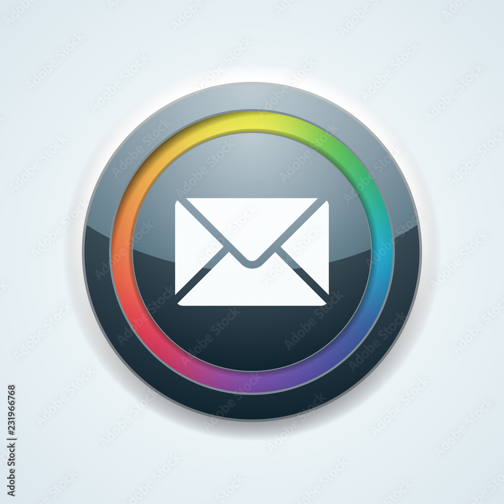 Cantact Mail button sign Cantact Mail button sign