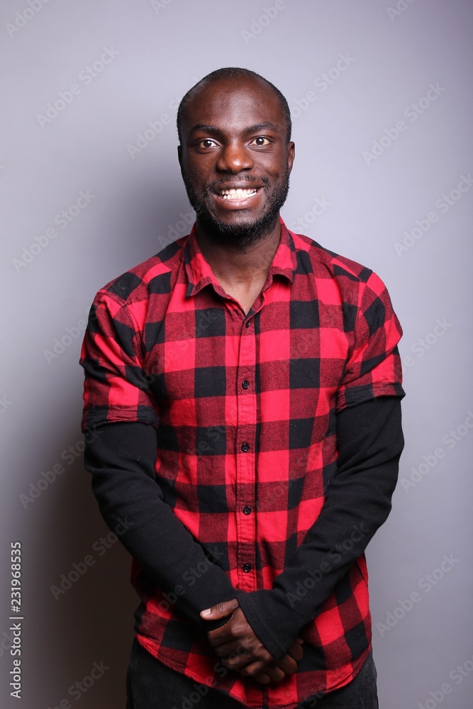 Portrait of a black man Portrait of a black man