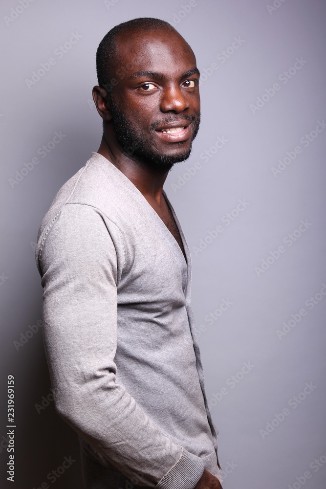 Obraz premium Portrait of a black man