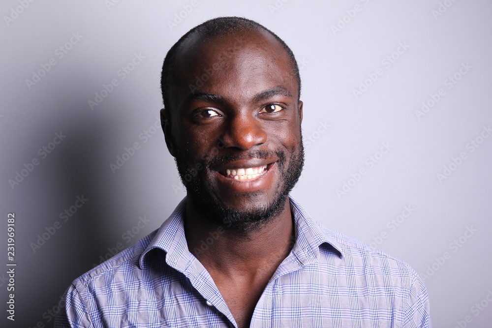 Portrait of a black man Portrait of a black man