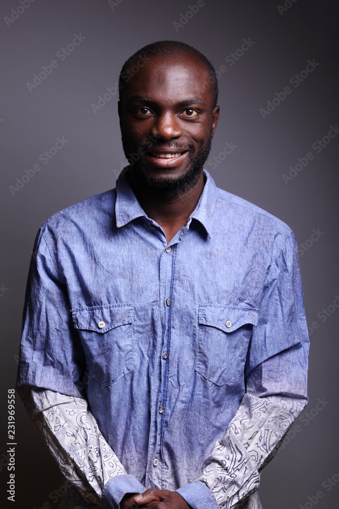 Obraz premium Portrait of a black man