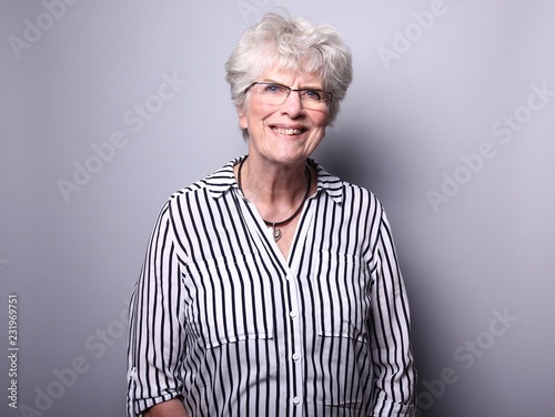 Portrait of a older woman