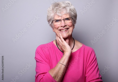 Portrait of a older woman