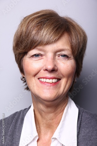 Portrait of a mature woman