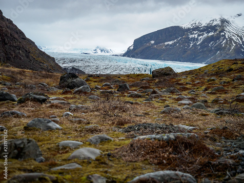 Skaftafellsjokull Glacier photo