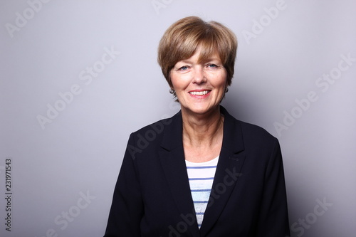 Portrait of a mature woman