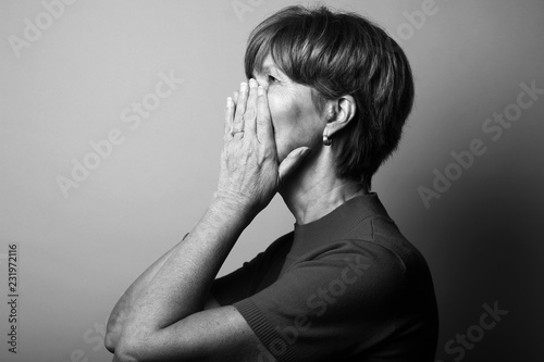 Portrait of a mature woman