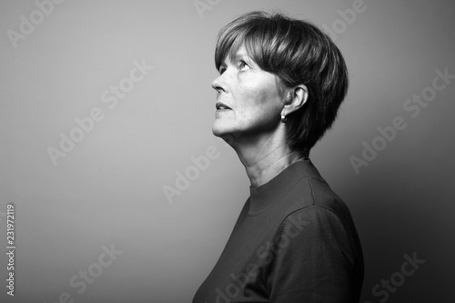 Portrait of a mature woman