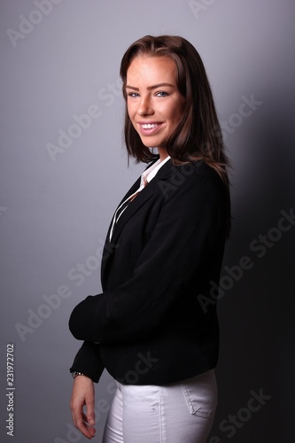 Portrait of a young woman