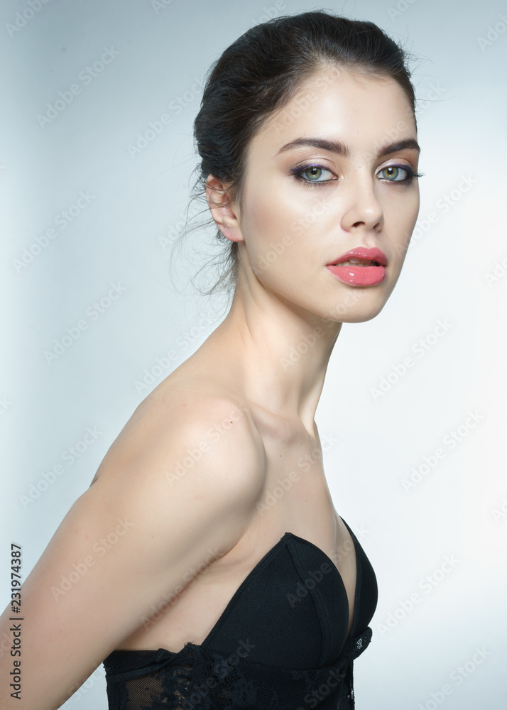 portrait of a beautiful girl glamorous girl portrait of a beautiful girl glamorous girl