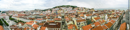 Cityscape of Lisbon from above, Portugal