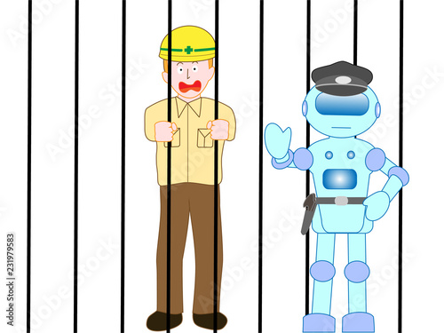 人間に代わって仕事をするようになったAIロボットが、不要になったエンジニアを監禁するようになった。