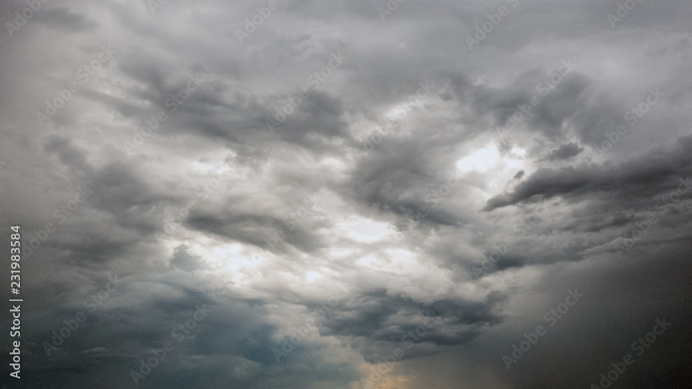 Storm clouds