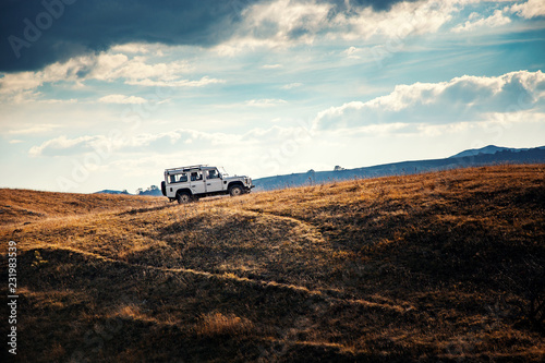 Off-road road trip travel