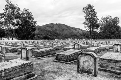 Vietnamese War Military Graveyard