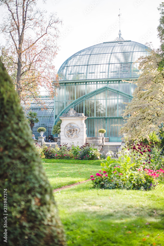 Obraz premium Jardin & Serre