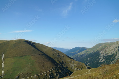 mountain road D915, the most dangerous road in the mountains of Turkey photo