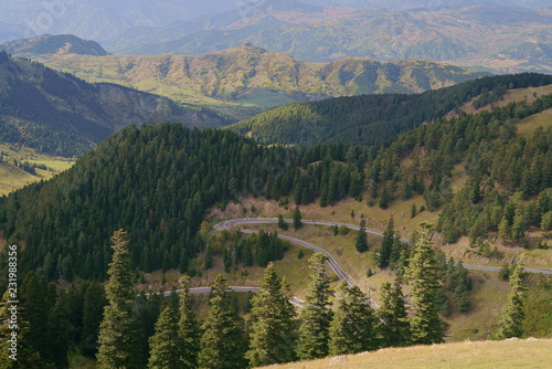 mountain road D915, the most dangerous road in the mountains of Turkey