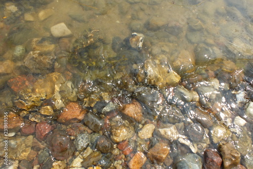 Stones in water /Steine im Wasser