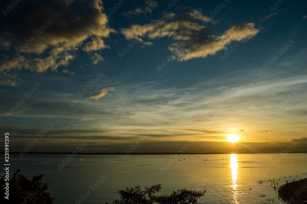 Obraz premium amazon sunset